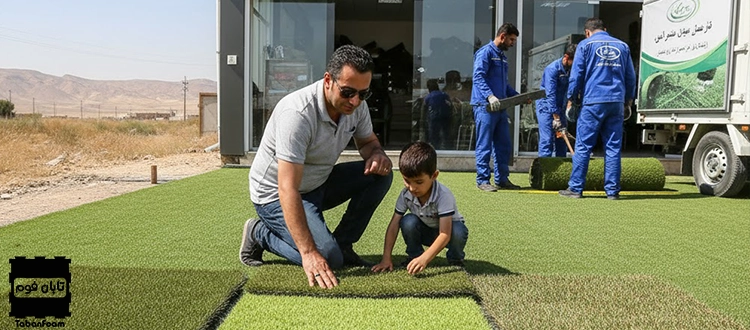 نکات مهم هنگام خرید چمن مصنوعی در قم